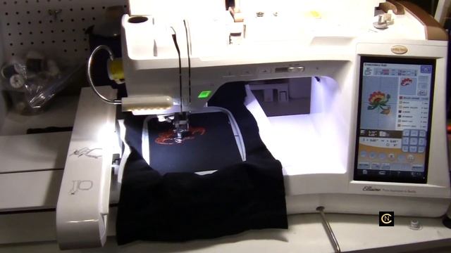 Metallic Thread Test - Baby Lock Ellisimo - Martelli Kwik Spin