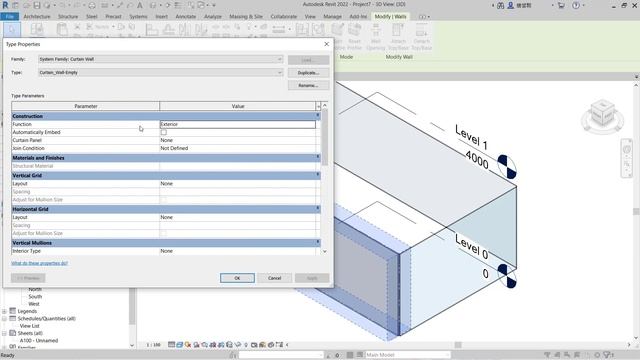 Revit How To Join Curtain Walls Tutorial смотреть онлайн