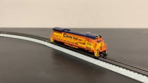 N Scale Bachmann Chessie System GE U36B Diesel Locomotive Demo