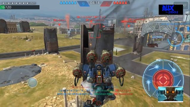 Прямая трансляция пользователя Alex - 2601 War Robots смотреть онлайн