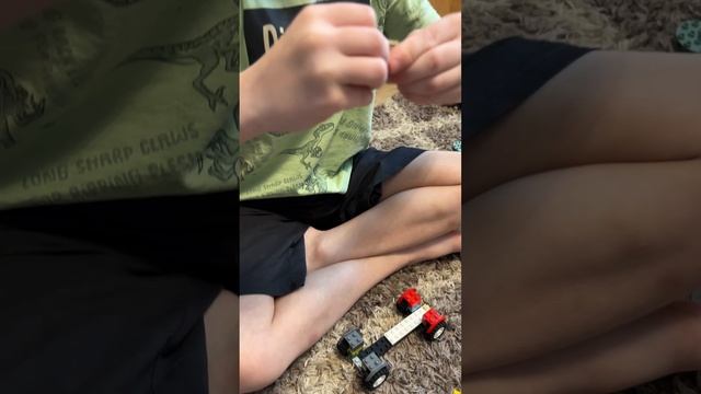 Делаем пикап-сафари из Лего без инструкции. Часть 1