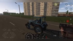 Motor Depot. Покатушки по городу на тракторе МТЗ-82.1 под музыку.
