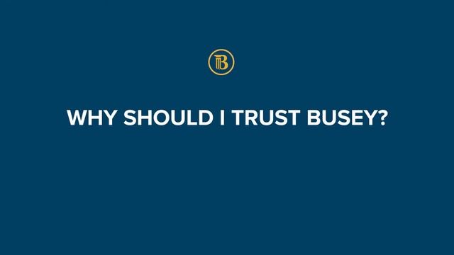 Why Busey? With President & Chief Executive Officer Robin Elliott смотреть онлайн