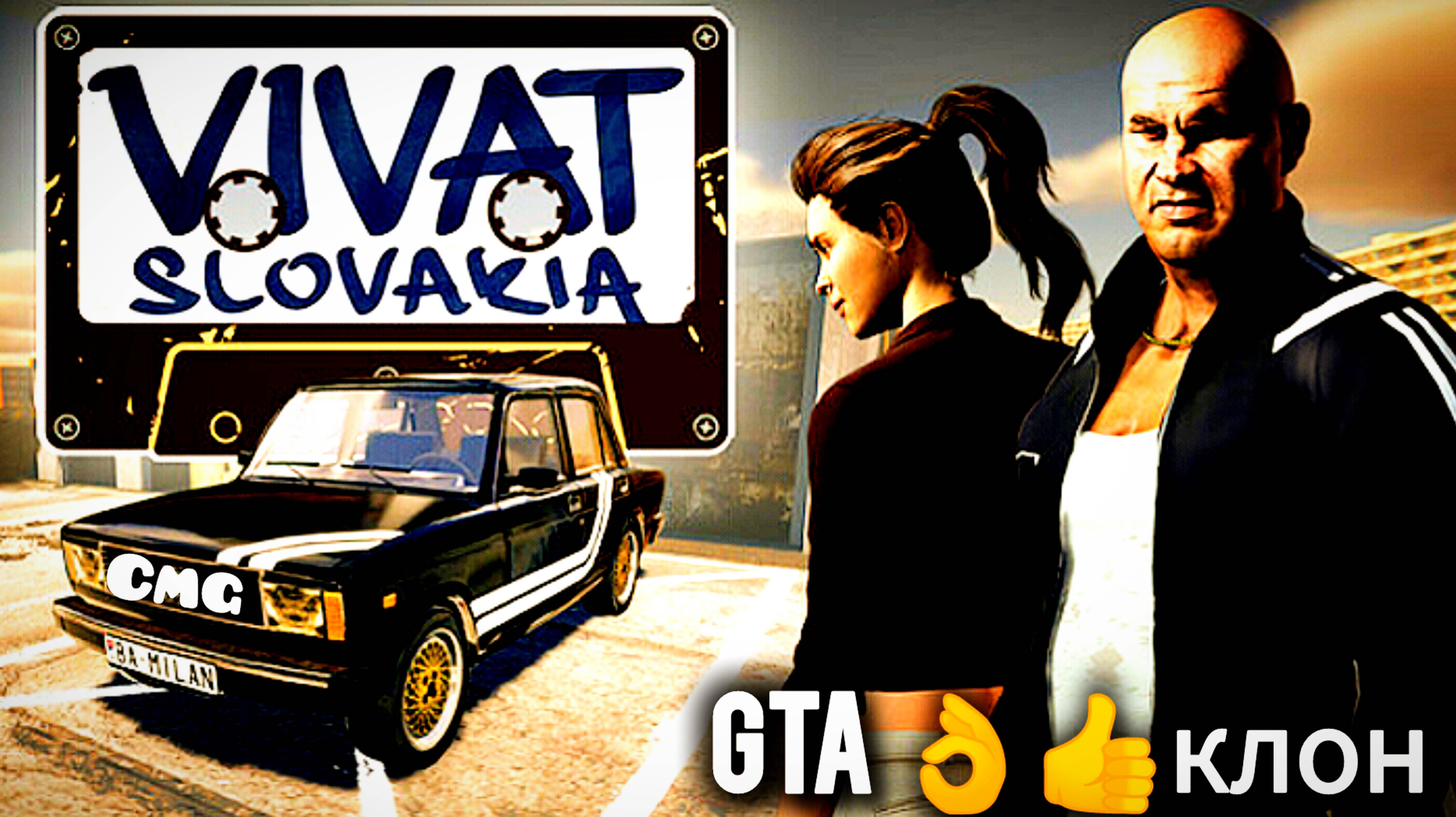 Vivat Slovakia # Крутой GTA клон с отличным сюжетом. Полная версия .Полное прохождение игры. смотреть онлайн