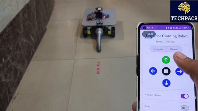 🤖 DIY: Build Your Own Smart Vacuum Cleaner Robot with Android Control using ESP32! смотреть онлайн