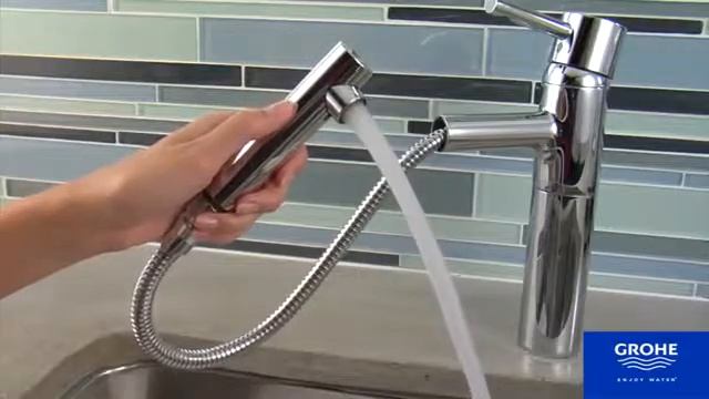 Кухонный смеситель коллекции Essence от фирмы GROHE смотреть онлайн