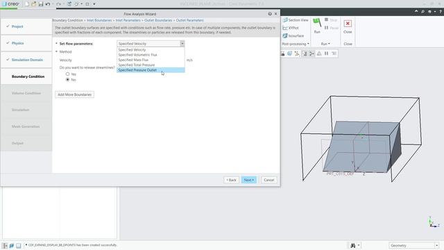 PTC Creo Fluid Flow Analysis - External Fluid Domain смотреть онлайн