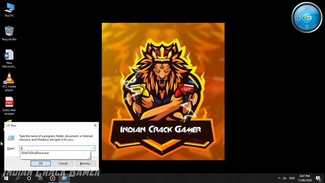 Activate SlideToShutDown! By RUN | Windows 10 Pro Tricks | INDIAN CRACK GAMER | смотреть онлайн