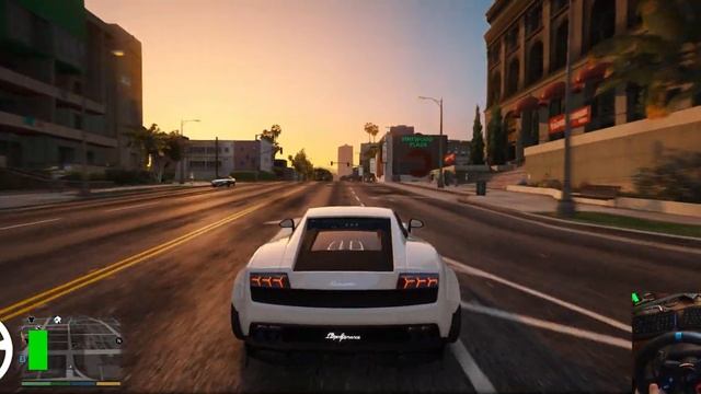 GTA 5 Realistic Graphics Showcase + Wheelcam (Redux Mod) #32 смотреть онлайн