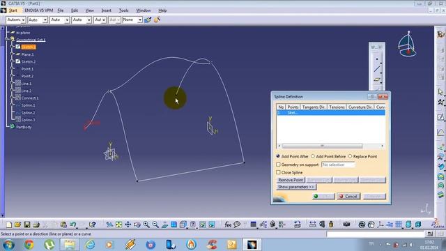 Catia imagine and shape Tutorial Net #Surface,Extruded,Revolve #4 смотреть онлайн