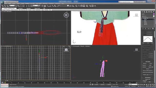 3ds Max Modeling- 3D Traditional Clothes,3D hanbok,3D Korean& Chinese traditional clothes #2 смотреть онлайн