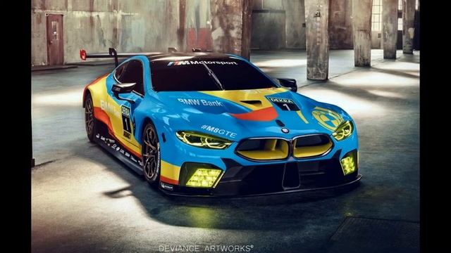 BMW M8 GTE Art Car 2018 смотреть онлайн
