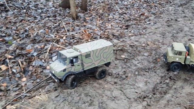 Cross rc Gaz 66,Mercedes Unimog, смотреть онлайн