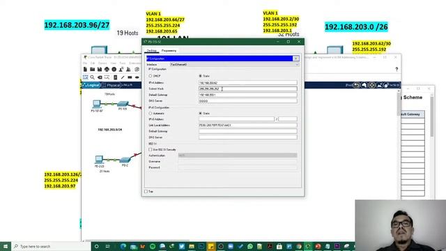 11.10.1 Packet Tracer - Design and Implement a VLSM Addressing Scheme смотреть онлайн