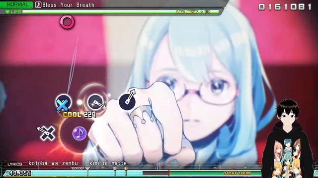 Project Diva Mega Mix+- Hatsune Miku- ブレス・ユア・ブレス- Bless Your Breath (Normal) (HD) смотреть онлайн