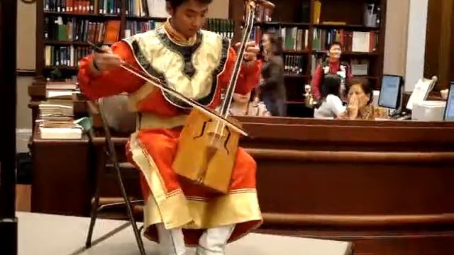 Mongolian Music in the Library of Congress DC. 1 of 2