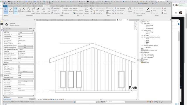 Revit 2021. Del 12. Annotera Fasad смотреть онлайн