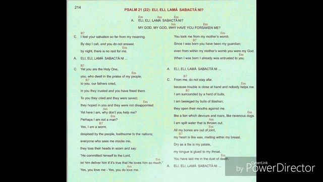 ELI, ELI, LAMÁ SABACTÁ NI? Song of the Neocatechumenal Way смотреть онлайн