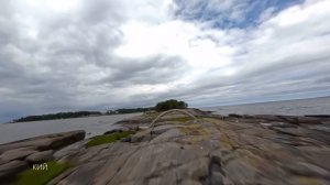 Кий-остров видео, Север с квадрокоптера, автор видео Ryumin