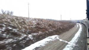 Пассажирский поезд на перегоне Куземовка - Сватово