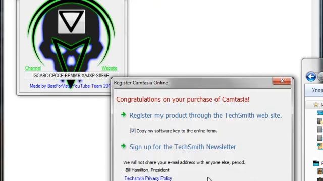 Активация Camtasia Studio 7 смотреть онлайн