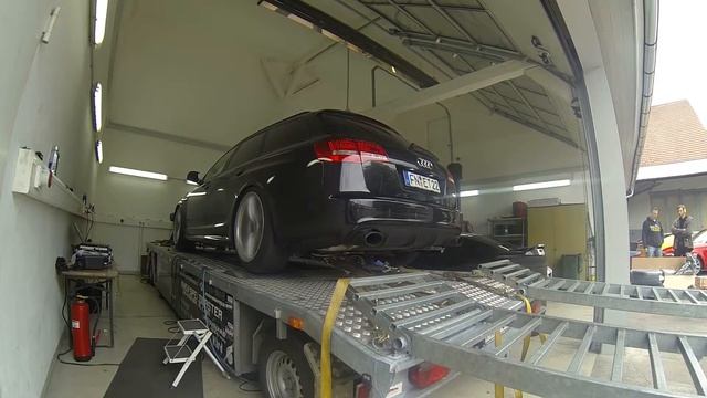Audi RS6, Stage 1 auf 690PS, Dyno Prüfstand *LSW* смотреть онлайн