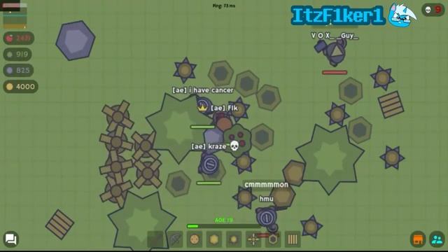 Server Takeover With Frends! ー Moomoo.io ー Special Video?
