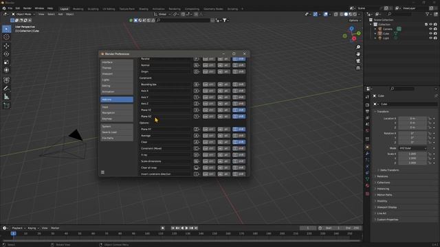 Videoguide - Precise Transformations, Move, Rotate, Scale with CAD Transform Free Addon in Blender смотреть онлайн