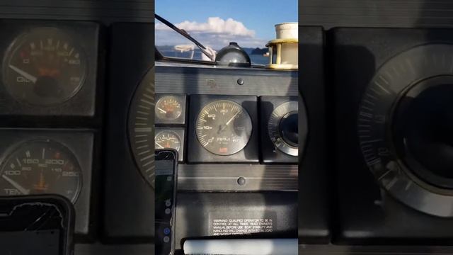 Байлайнер 2855 с винтом шаг 19 скорость и обороты.