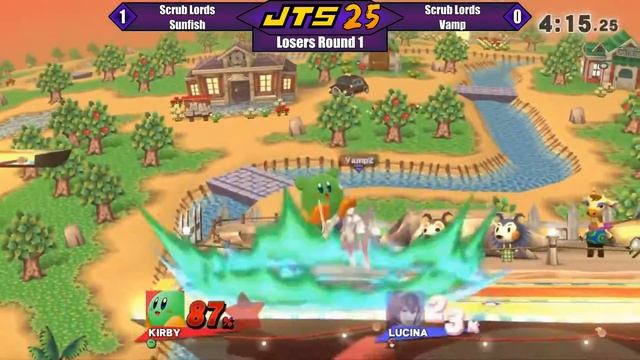 JTS 25 SL|Sunfish (Kirby, Rosalina & Luma) vs SL|Vamp (Cloud, Lucina) Losers Round 1 смотреть онлайн