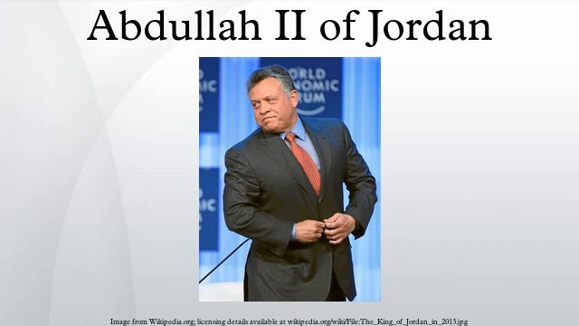 Abdullah II of Jordan смотреть онлайн