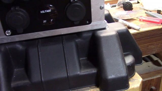 Camper Van House Battery Power  No Isolator, Switch, Alternator Solar Charging Inverter Rv