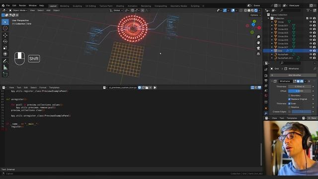 How To Make Sci-Fi Heads Up Displays In Blender Tutorial смотреть онлайн
