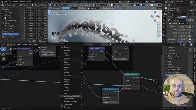 Eyebrows Generator in Blender + Add-on смотреть онлайн
