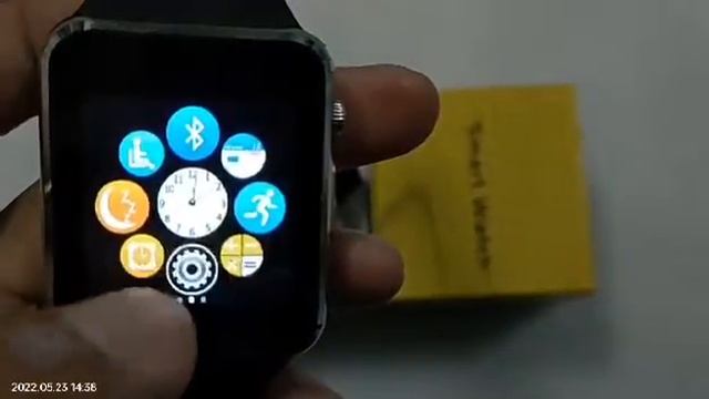 นาฬิกาโทรศัพท์ Smart Watch A1/W8/G08 รองรับภาษาไทย - สีดำ смотреть онлайн