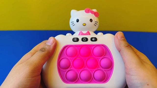 6 Minutes Satisfying with Unboxing Hello Kitty Sanrio Pop It Electric Game Console Fidget Toy EP.83 смотреть онлайн