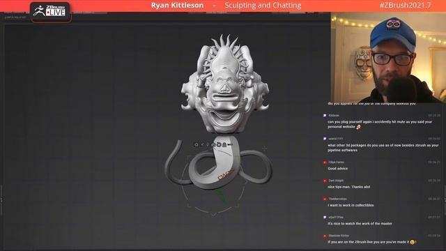 Characters with Ryan Kittleson - ZBrush 2021.7 смотреть онлайн