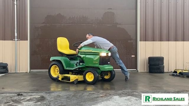 SOLD: John Deere 355D (54") Diesel Garden Tractor смотреть онлайн