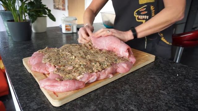 How To Stuff And Roll Turkey Breast Fillet