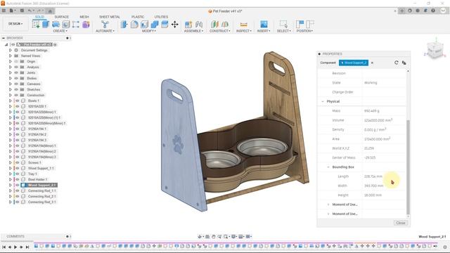 Quickly Find the Weight and Dimensions of Your 3D Designs | Fusion 360 Quick Tip | #fusion360 смотреть онлайн