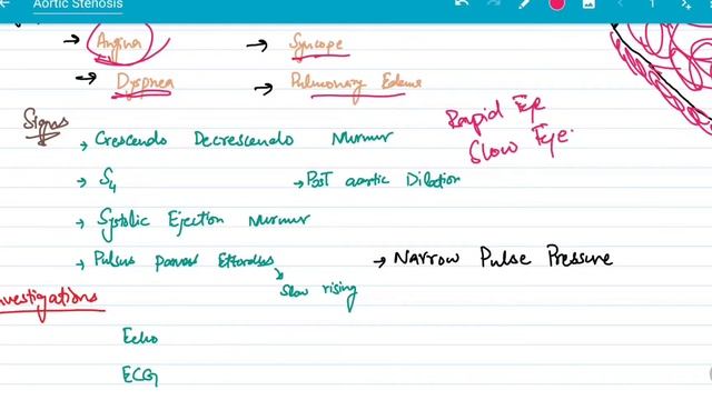 Aortic Stenosis | BACK BENCHER'S ACADEMY | First Aid USMLE Step 1