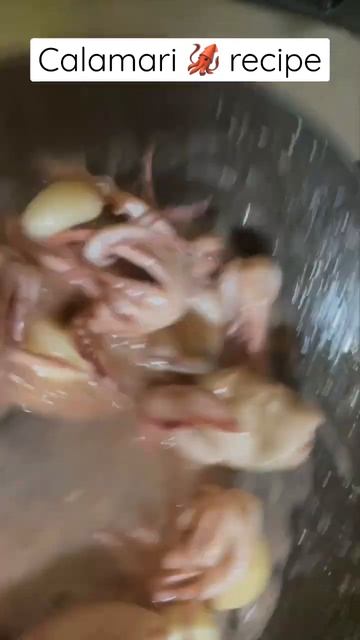 Calamari Recipe | Totani Ricette | Totani In Padella| #shorts #short #shortvideo