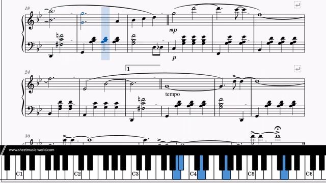 FOR LINDA KING - Piano JAZZ - Manfred Schmitz - (Tutorial, Sheets Score) смотреть онлайн