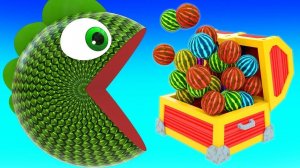 Веселый ПАКМЕН, мультики для детей, мультфильмы с песенками для малышей, смотреть мультики онлайн