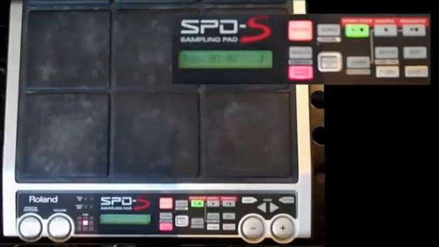 Roland SPD-S: Phrase Maker (Patch Mode)