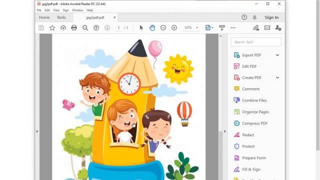 Change JPG to PDF online смотреть онлайн