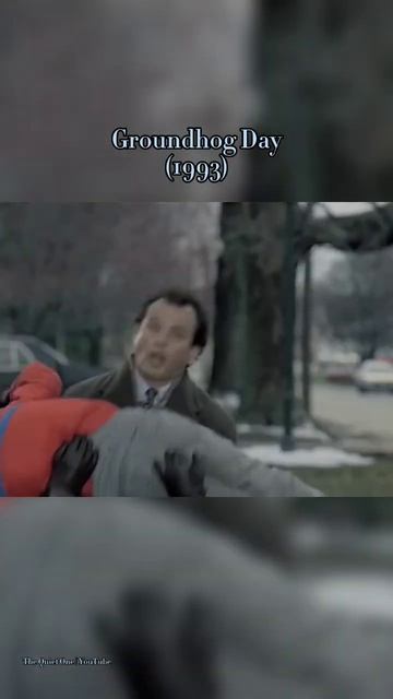 Groundhog Day (1993) starring Bill Murray #comedy #groundhogday смотреть онлайн
