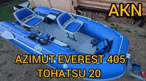 AZIMUT EVEREST 405 & TOHATSU 20 (4T)