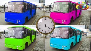 Изучаем транспорт, цвета и строительную технику. Обучающее видео для детей про Машинки