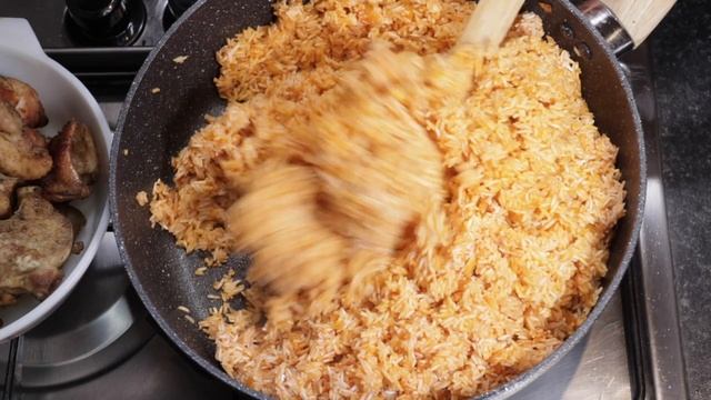 ONE POT FRIED RICE and TURKEY Recipe Easy and Quick | PARTY IDEAS | Riz Cantonais à la Dinde смотреть онлайн